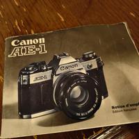 Libretto di istruzioni Canon AE-1