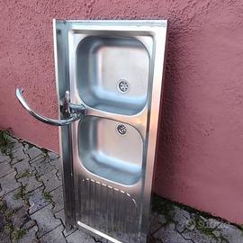 Lavello acciaio 120x50cm