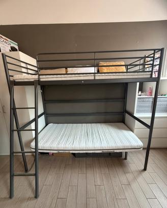 Letto a Castello Ikea Svarta