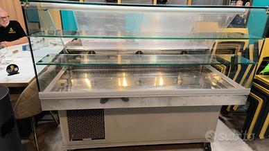 Vetrina calda per rosticceria con ruote - Palermo