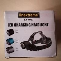 Torcia frontale con Led posteriore