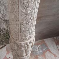 3 colonne in gesso