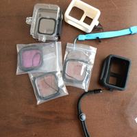 custodia subacquea GoPro 8 black 3 filtri