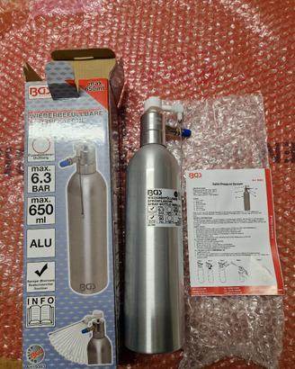 Spruzzatore vaporizzatore a pressione ricaricabile