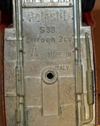 Polistil S30 Citroen 2cv 1:25