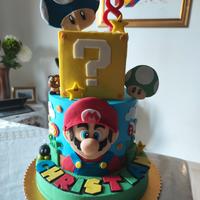 Torta finta super Mario