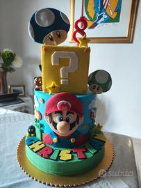 Torta finta super Mario