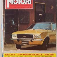 522 - RIVISTA - TORINO MOTORI, N° 122, 11/12 1972