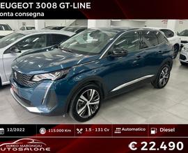 Peugeot 3008 130 S&S EAT8 GT LINE FINANZIABILE