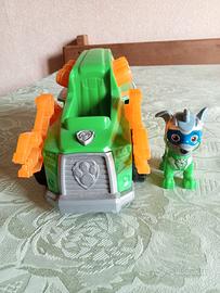 Paw Patrol Rocky con veicolo