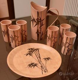 Set bambù giapponese i vintage  per bevande