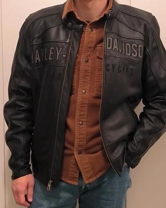 stupendo Giacchetto pelle Harley-Davidson