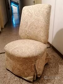 Poltroncina + poggiapiedi pouf