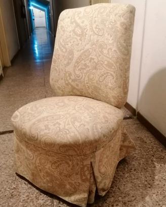 Poltroncina + poggiapiedi pouf