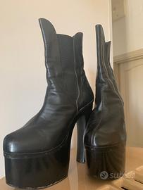 Stivali con plateau vintage anni '90 ‘Vita Mori’