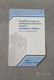 Scheda telefonica rara