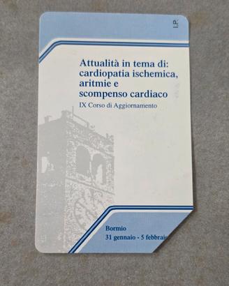 Scheda telefonica rara