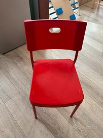 4 sedie ikea herman