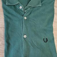 FRED PERRY POLO-CAMICIA TG L VERDE 