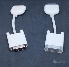 Apple 2 adattatori cinema hd display da DVI a VGA