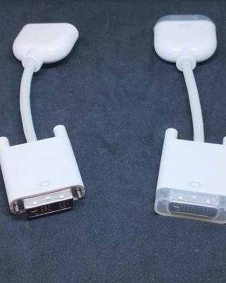 Apple 2 adattatori cinema hd display da DVI a VGA