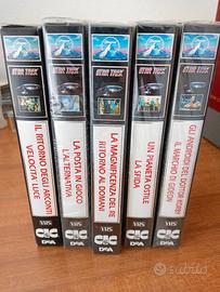 serie completa videocassette Star Trek 