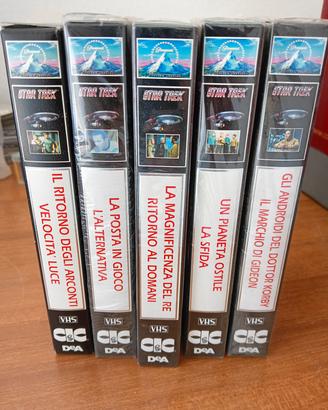 serie completa videocassette Star Trek 