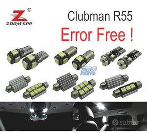 KIT 17 LAMPADE LED INTERNE MINI COOPER CLUBMAN R55