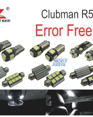 KIT 17 LAMPADE LED INTERNE MINI COOPER CLUBMAN R55