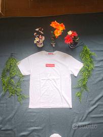 T-shirt Supreme Box Logo - Bianca - originale