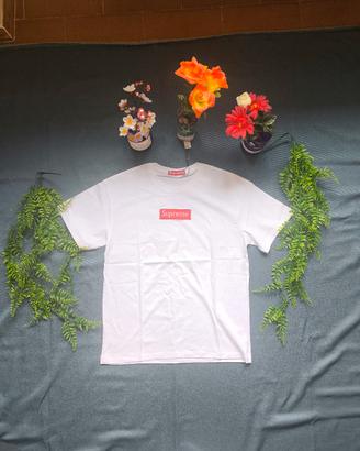 T-shirt Supreme Box Logo - Bianca - originale