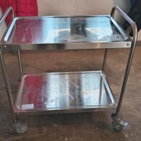 carrello acciaio inox professionale 