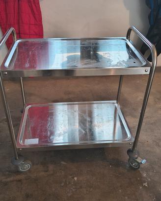 carrello acciaio inox professionale 