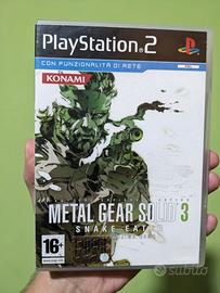 Metal Gear Solid 3 Snake Eater PS2 Italiano