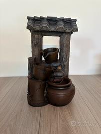 Fontana elettrica in poliresina