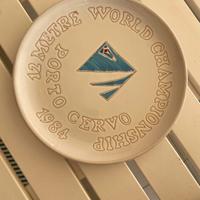 Piatto ceramica sarda - world champ. - Porto Cervo