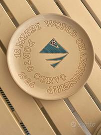 Piatto ceramica sarda - world champ. - Porto Cervo
