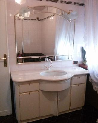 Mobile bagno bianco laccato