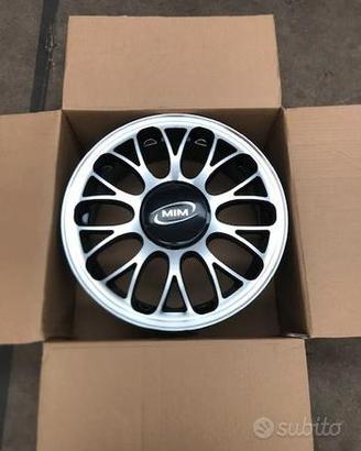 4 CERCHI LEGA 15 FIAT 500 ABARTH MODELLO BRUTALE