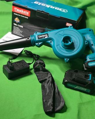 Aspiratore soffiatore Tmakota 26v con batt litio