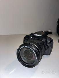 Canon EOS 700d con Obiettivo EFS 18-135 mm