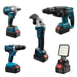 Avvitatore Trapano 5 in 1 a Batteria + valigetta