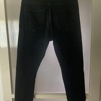 ZARA jeans neri strappati