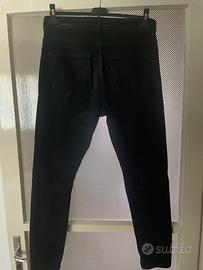 ZARA jeans neri strappati