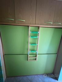 Cameretta Letti a castello a scomparsa 