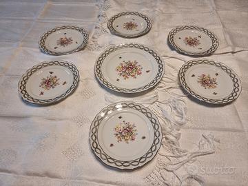 Servizio piatti da dolce TIRSCHENREUTH BAVARIA.