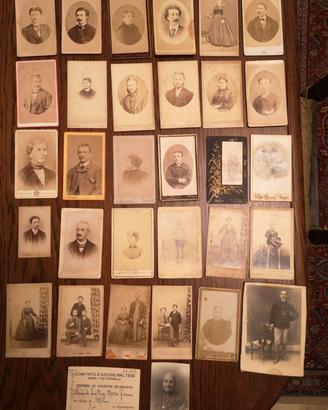 Lotto antiche fotografie 