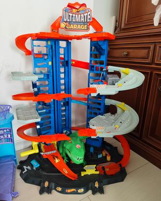 Hot Wheels City Robo T-Rex Ultimate Garage