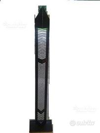 Due Porta cd/dvd in ferro neri