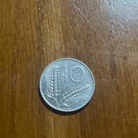 Moneta 10 lire 1980